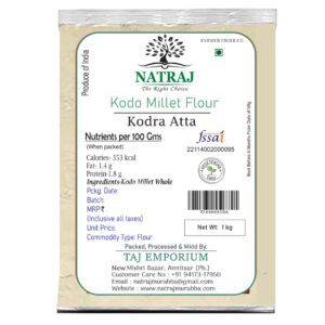 NATRAJ THE RIGHT CHOICE KODO MILLET FLOUR