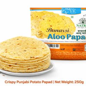 Natraj The Right Choice Aloo Papad 250g crispy potato papad