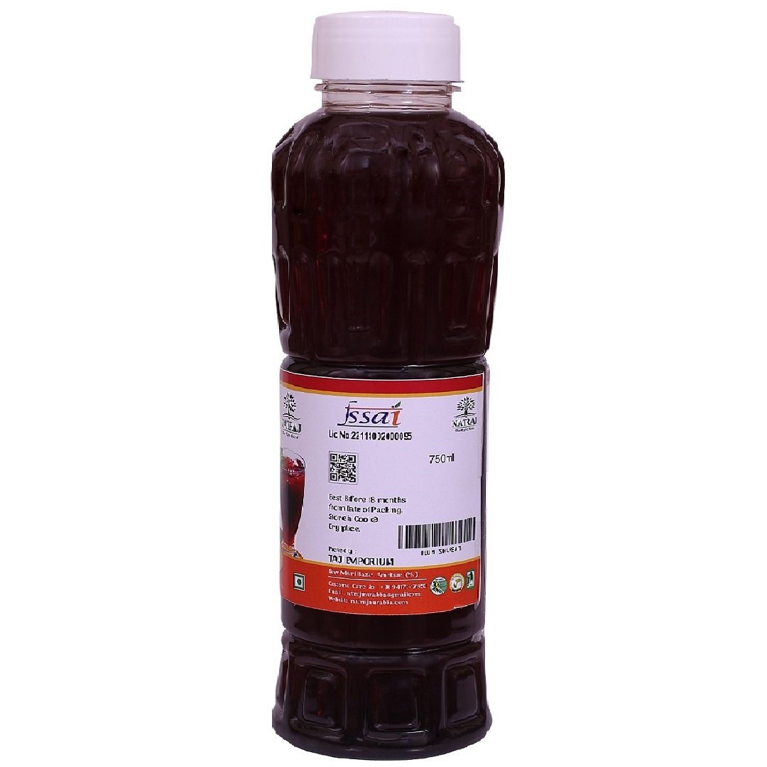 Aloo Bukhara Sharbat 750 ml | Natraj The Right Choice