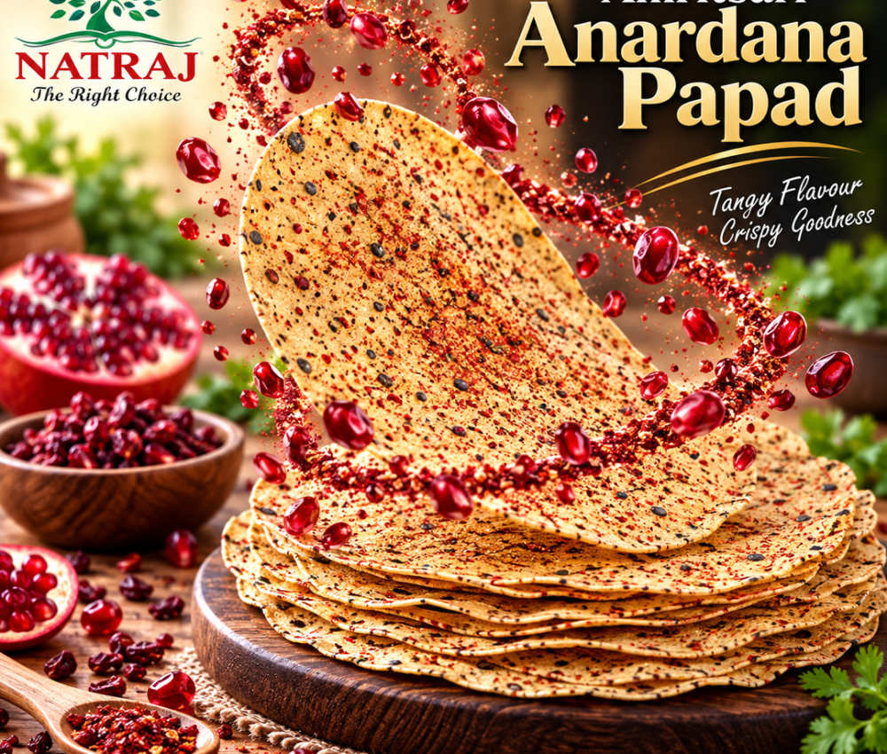 Anardana Papad 250 gm | Natraj The Right Choice