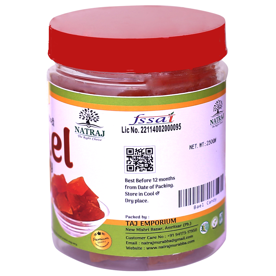 Natraj The Right Choice Organic Bael Delight Candy, 250g