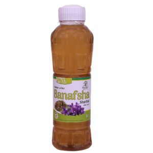 Banafsha Sharbat 750 ml herbal cooling syrup by Natraj The Right Choice