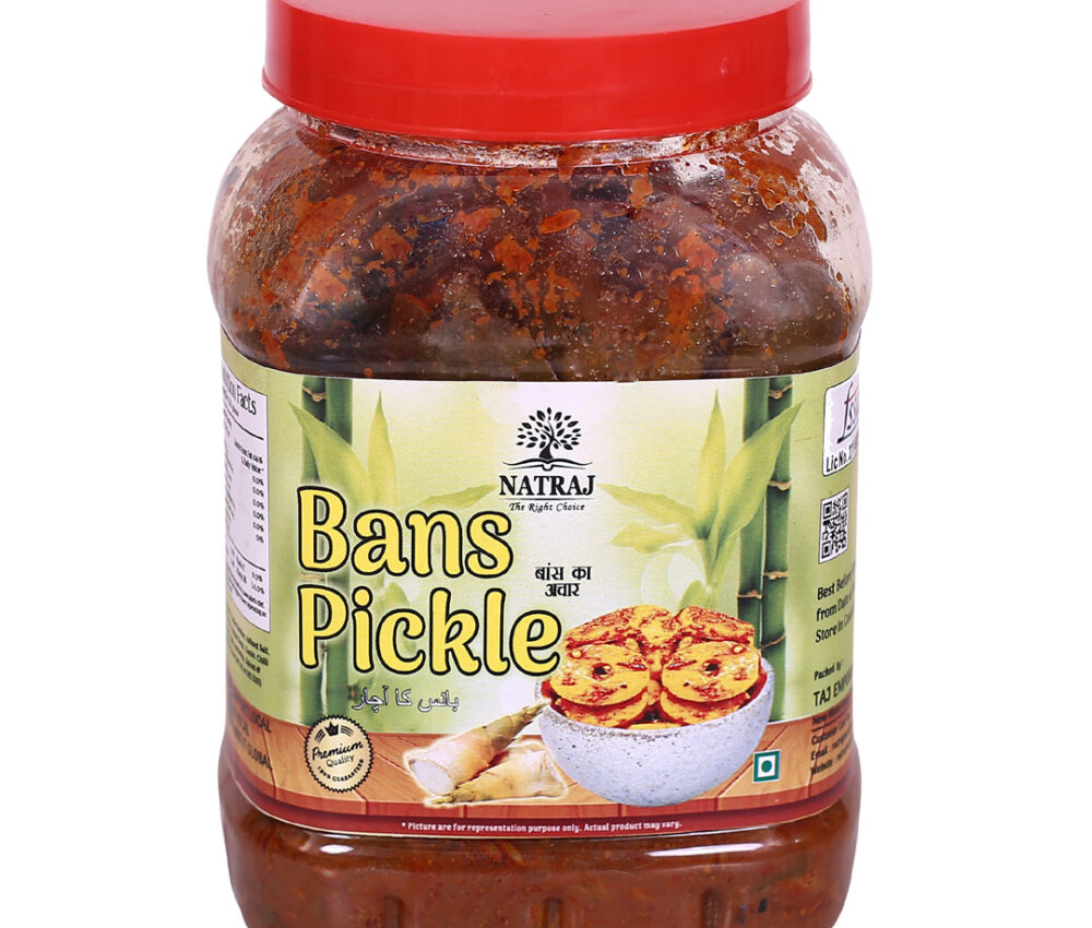 Natraj The Right Choice Bans Pickle (bamboo)