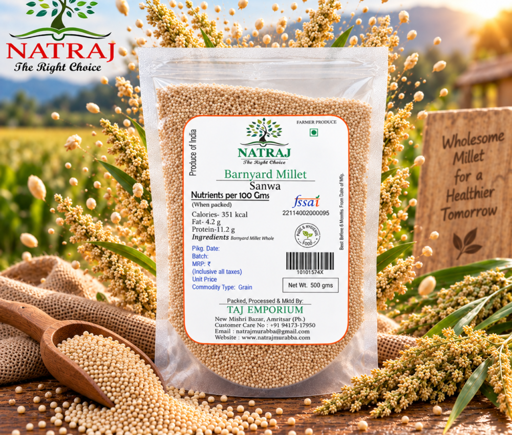 Barnyard Millet 500 gm | Natraj The Right Choice