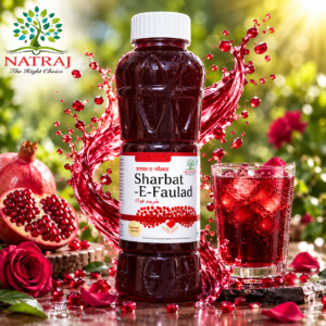 Natraj The Right Choice Sharbat-E-Faulad traditional iron tonic syrup with ingredients