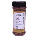 Natraj The Right Choice Flax Seeds back label FSSAI details