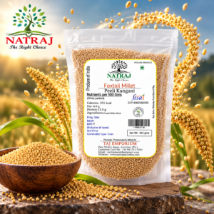 Foxtail Millet 500 gm - Peeli Kangni Rice Pack | Natraj The Right Choice