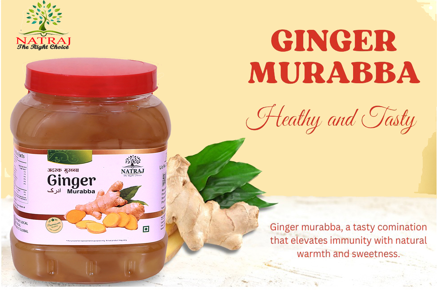 Natraj The Right Choice Ginger Murabba