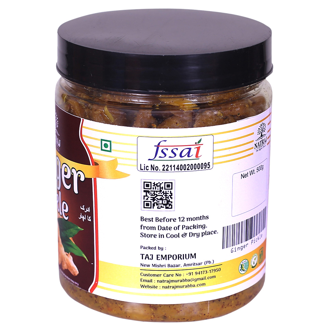 Ginger Pickle/ Agrak Ka Achaar
