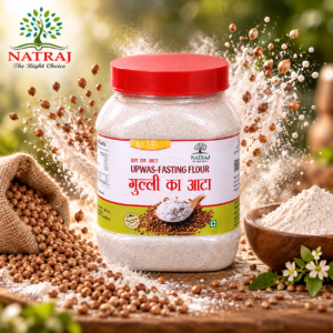 Natraj The Right Choice Gulli Atta Upwas Fasting Flour Jar for Vrat