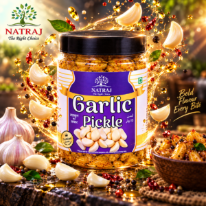 Garlic Pickle Lassan Ka Achaar Jar - Natraj The Right Choice