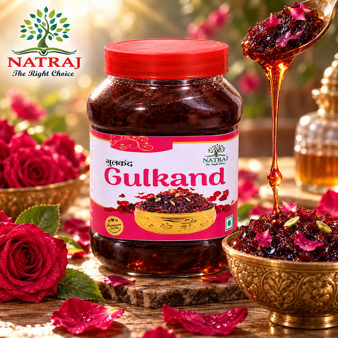 Gulkand Murabba Real 1080 x1080 Traditional sun-cooked Gulkand Murabba by Natraj The Right Choice