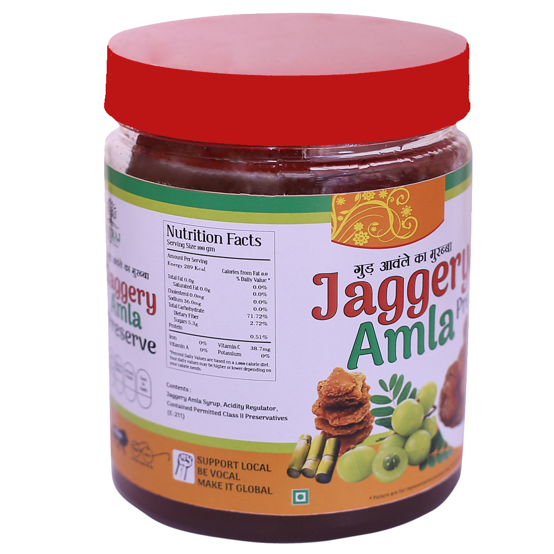 Natraj The Right Choice Jaggery Amla Murabba