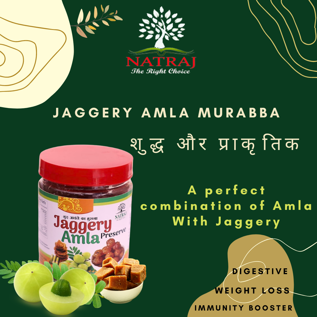 Natraj The Right Choice Jaggery Amla Murabba