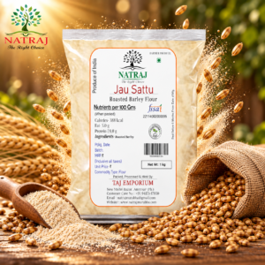 Natraj The Right Choice Jau Sattu 500g Pack - Roasted Barley Flour