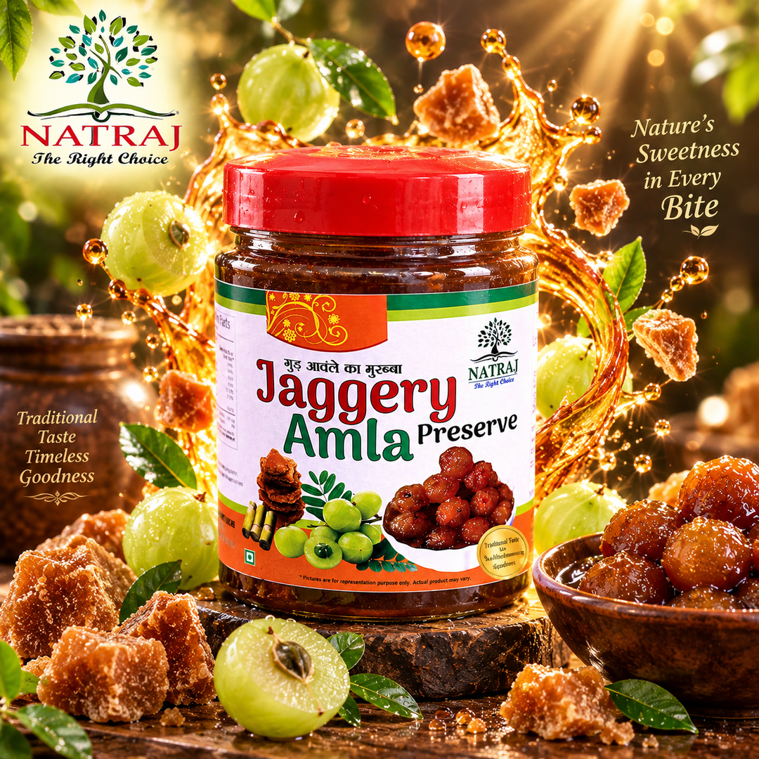 Jaggery_Amla_Murabba_Real_1080x1080 Jaggery Amla Murabba by Natraj The Right Choice - Sweet and Tangy Indian Gooseberry Preserve