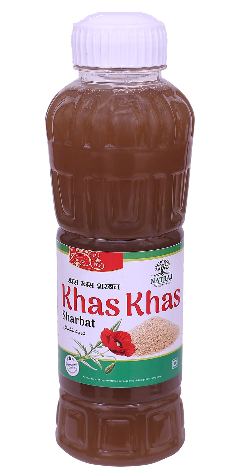 Natraj The Right Choice Khus Khus Sharbat 750ml
