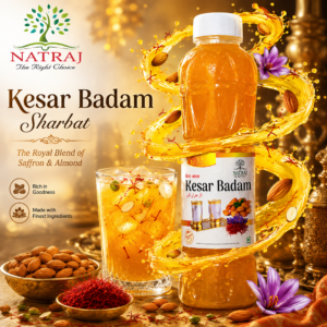 Kesar Badam Sharbat | Natraj The Right Choice