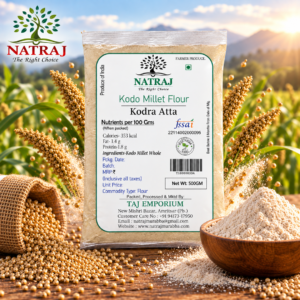 Natraj The Right Choice Kodo Millet Flour Kodra Atta
