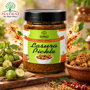 Lasura Pickle jar by Natraj The Right Choice authentic North Indian Gunda achar