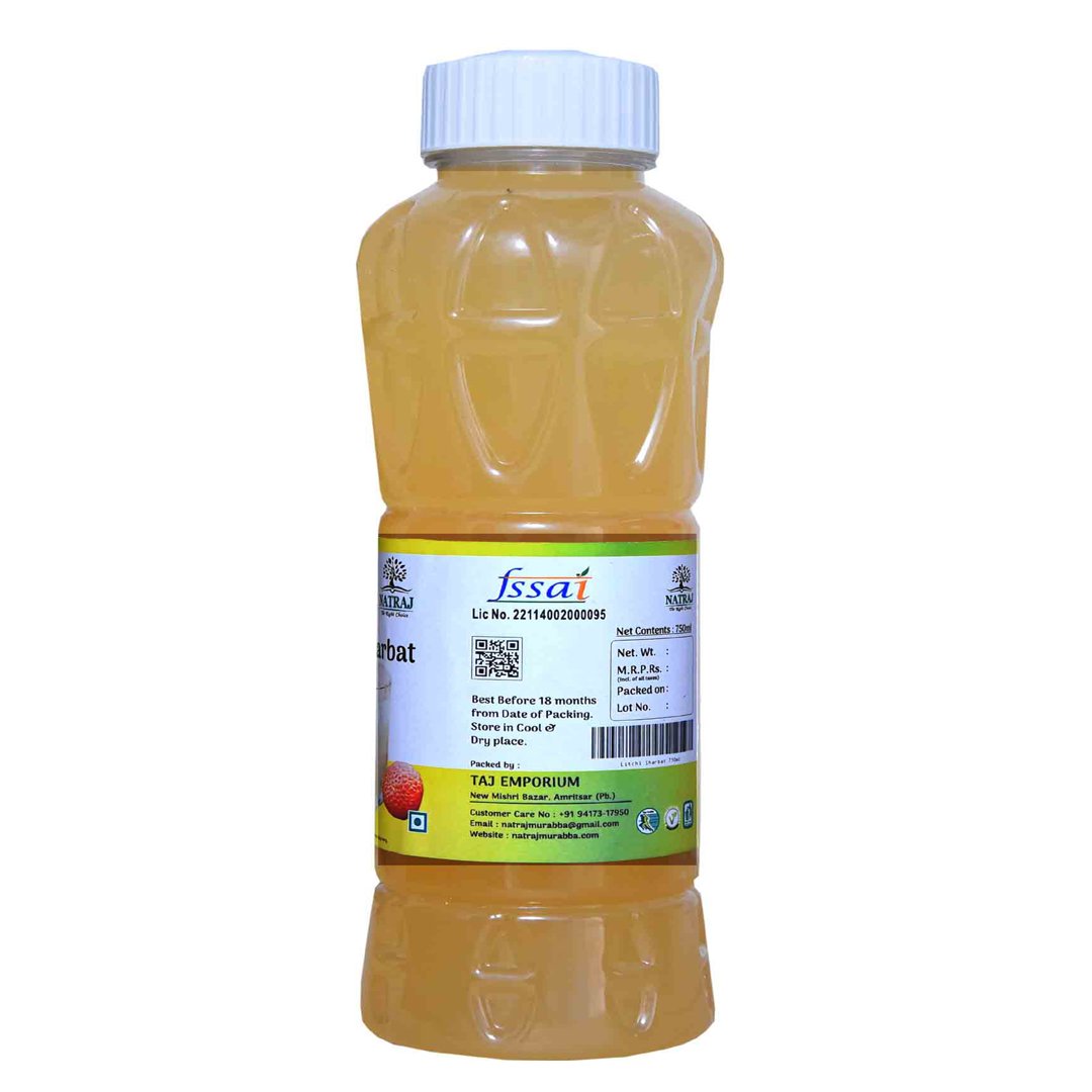 Litchi Sharbat | Natraj The Right Choice