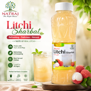 Litchi Sharbat | Natraj The Right Choice