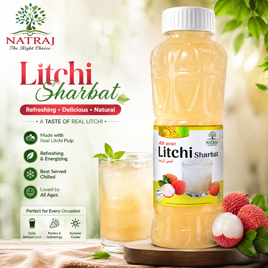 Litchi Sharbat | Natraj The Right Choice