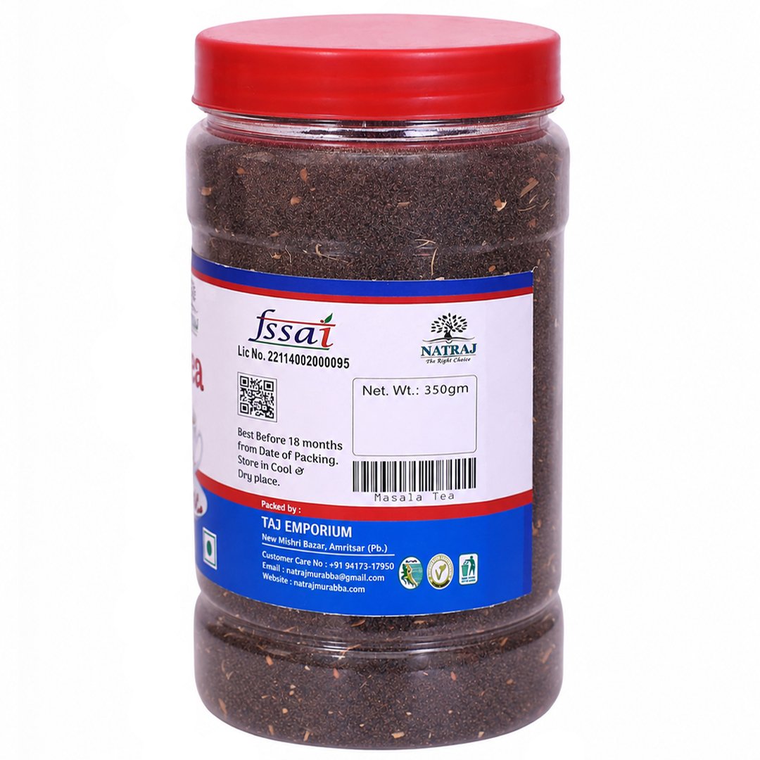 Natraj The Right Choice Masala Tea FSSAI license details
