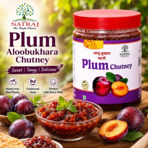 Plum Aloobukhara Chutney | Natraj The Right Choice