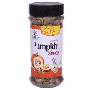 Natraj The Right Choice raw pumpkin seeds jar packaging front view