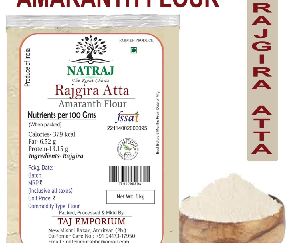 NATRAJ THE RIGHT CHOICE RAJGIRA ATTA