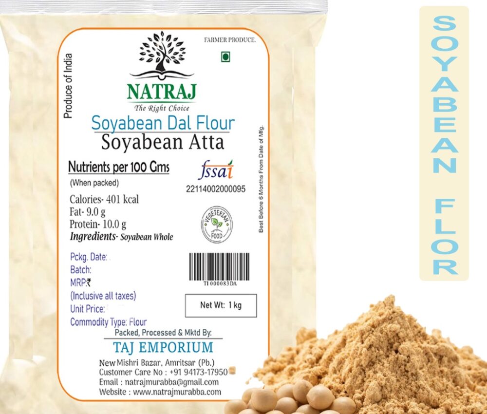 NATRAJ THE RIGHT CHOICE SOYABEAN ATTA