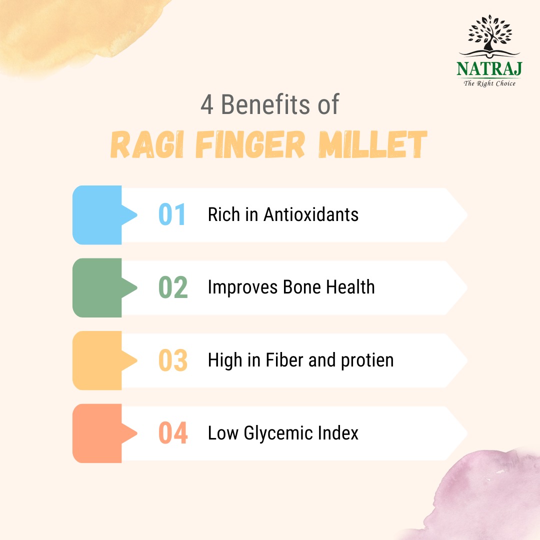 NATRAJ THE RIGHT CHOICE RAAGI MILLET 500 GM