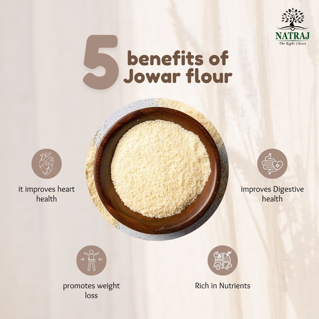 NATRAJ THE RIGHT CHOICE JOWAR ATTA 1kg