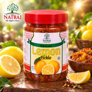 lemon pickle jar by Natraj The Right Choice