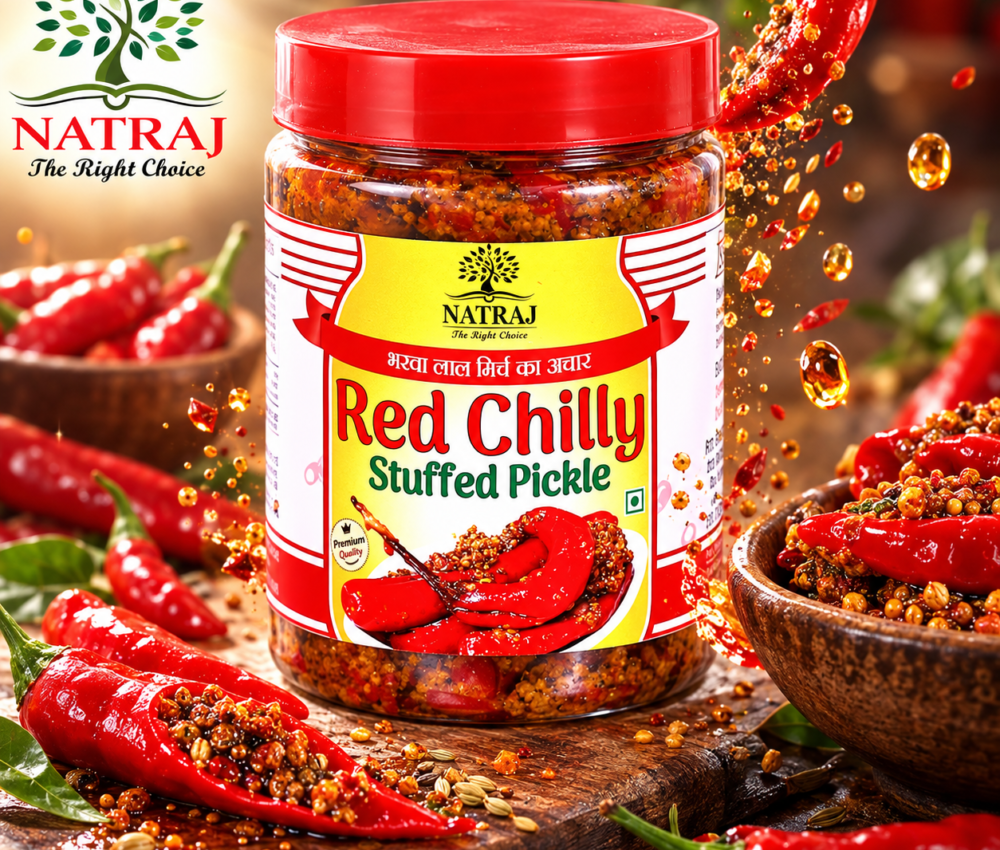 Red Chilly Pickle | Natraj The Right Choice