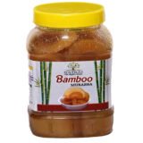 Natraj The Right Choice Bamboo Murabba jar front view