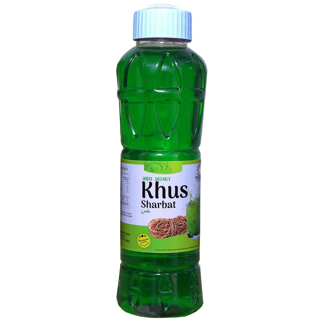 Natraj The Right Choice Khus Sharbat 750 ml bottle