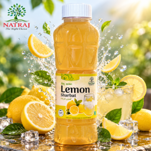 Natraj The Right Choice Lemon Sharbat 750 ml Bottle