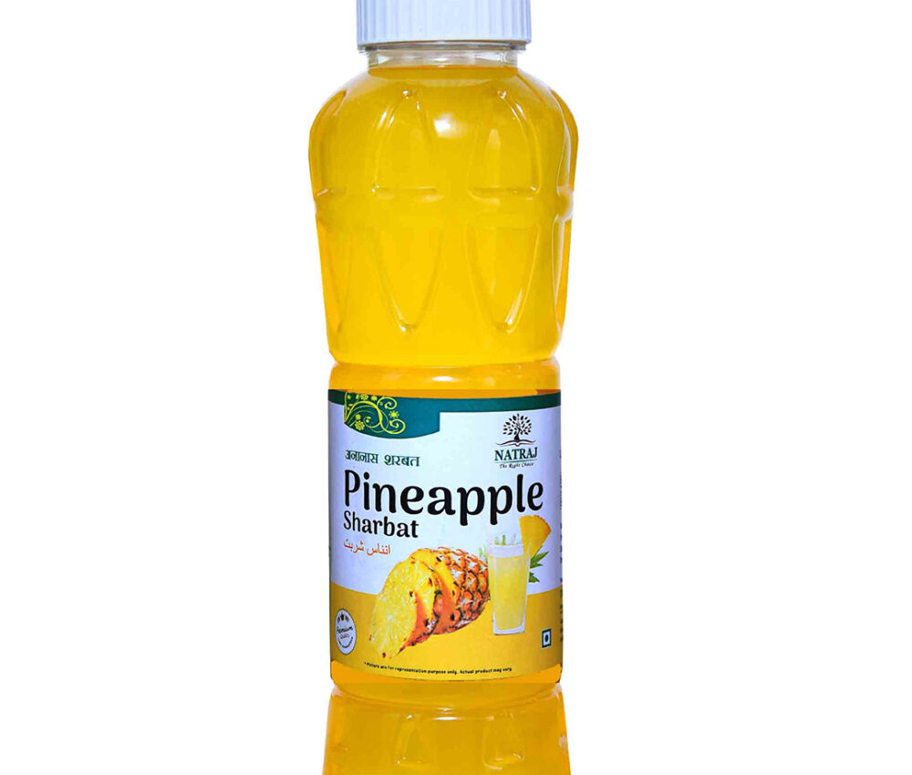 Natraj The Right Choice Pineapple Sharbat 750 ml