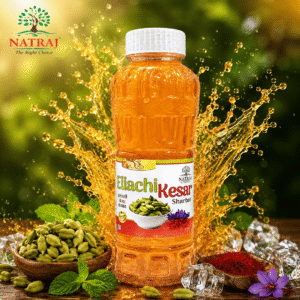 Natraj the Right Choice Elaichi Kesar Sharbat