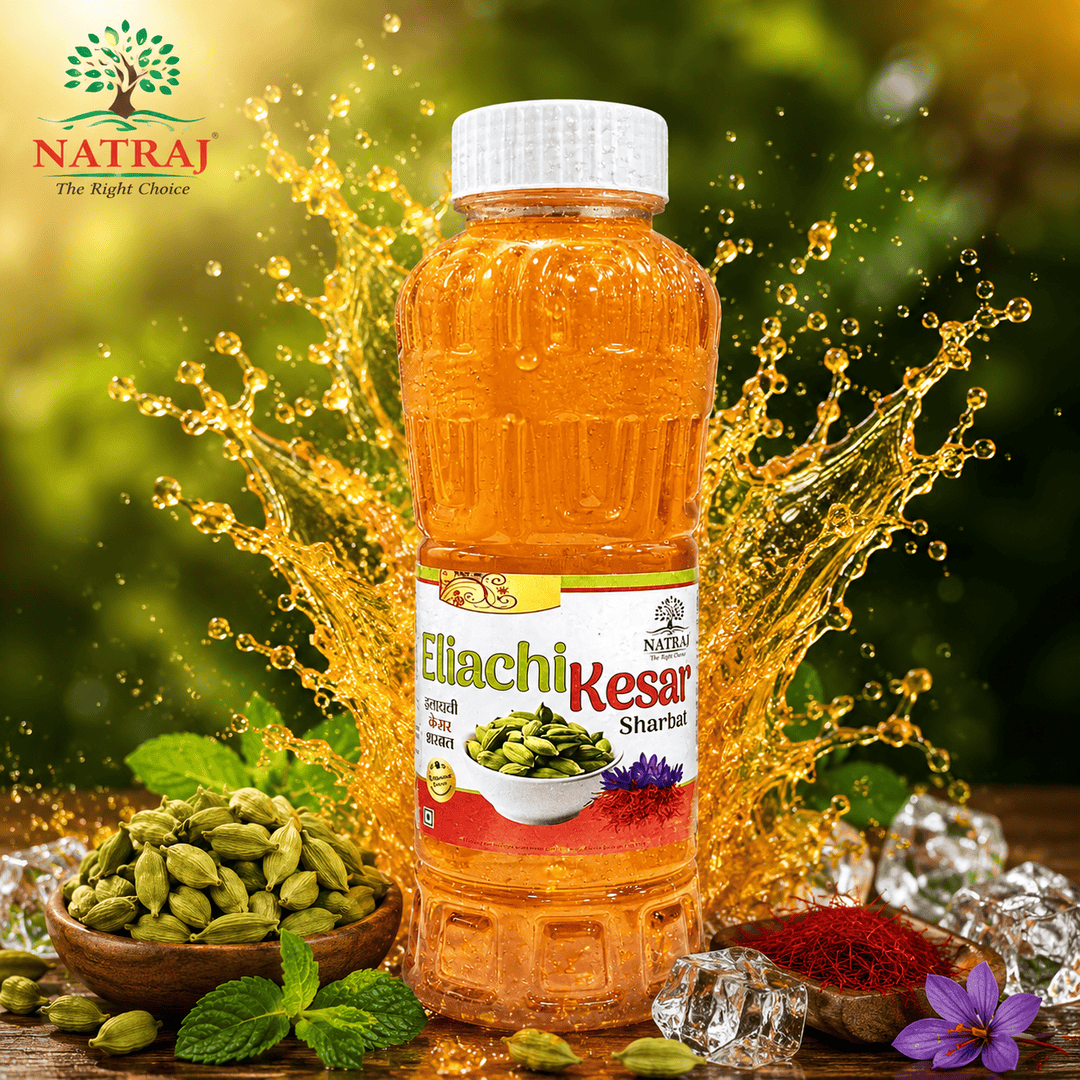 ELEAICHI KESAR INFO 1080 x 1080 Natraj the Right Choice Elaichi Kesar Sharbat
